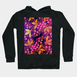 Grapes Pattern Hoodie